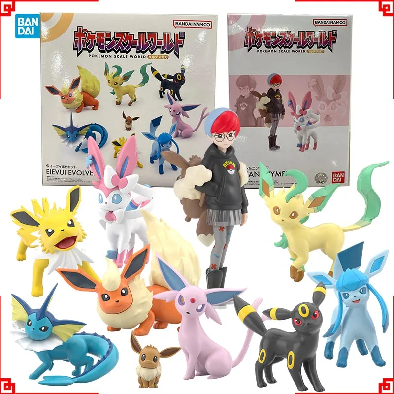 bandai-figura-pokemon-anime-figure-caramelle-giocattoli-bilancia-mondo-eievui-evolved-set-botan-ninfaia-sylveon-food-action-figure-giocattoli