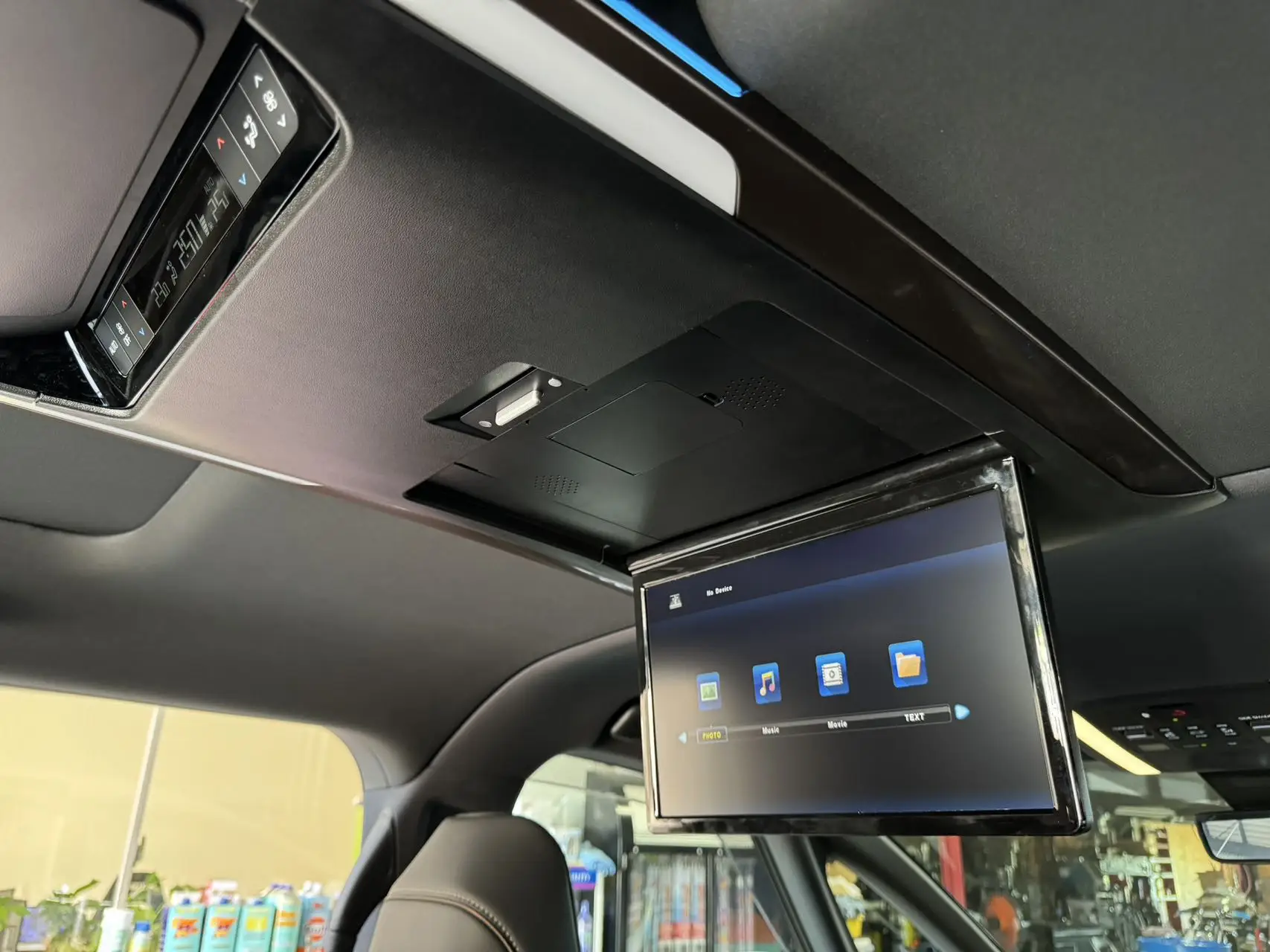 13.3 بوصة سقف سيارة خاص IPS شاشة قابلة للطي علوية جبل واي فاي مشغل أندرويد لسلسلة Alpard 40