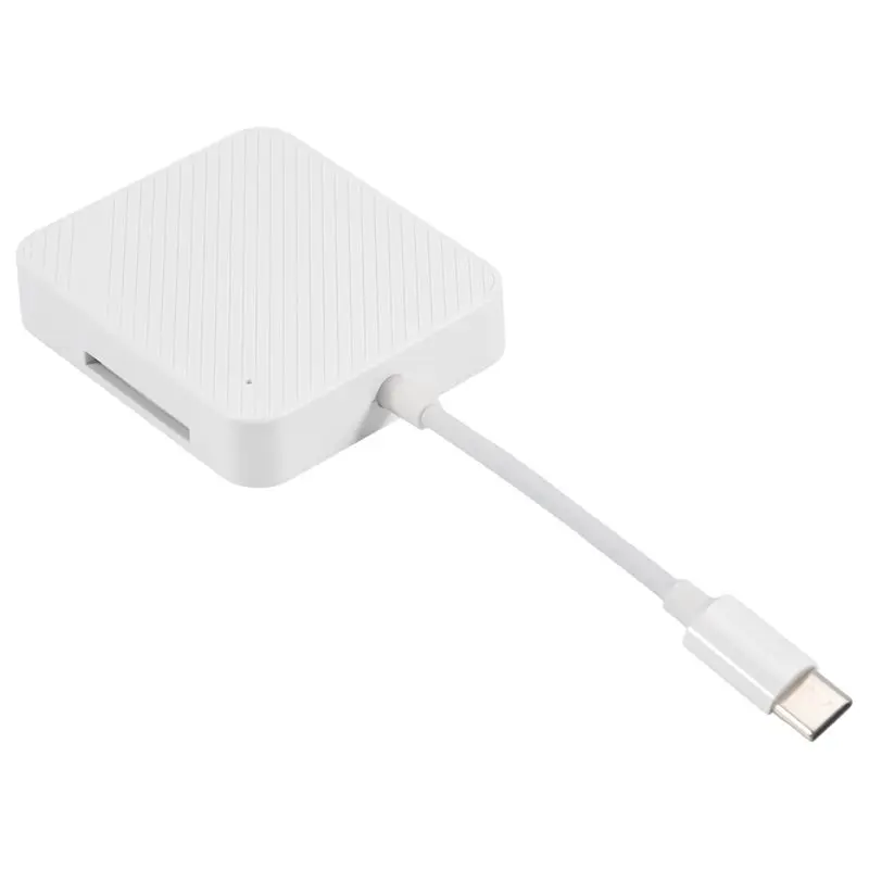 A13E-4 In 1 Memory Card Reader Adapter Type C USB-C Smart Media OTG M2 SD SM XD Card Reader For Android Accessories