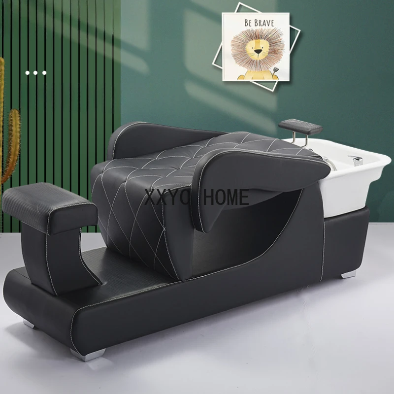 

Bed Lounge Shampoo Chair Comfort Ergonomics Speciality Hairdressing Shampoo Chair Makeup Fotel Fryzjerski Furniture QF50SC