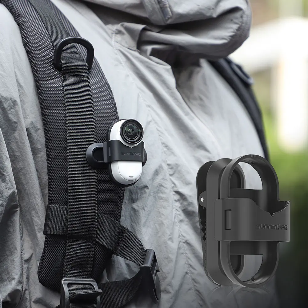 Крепление для спортивной камеры, зажим для камеры на 360 градусов, держатель для крышки камеры для Insta360 GO 3S/GO 3, аксессуары для спортивной камеры