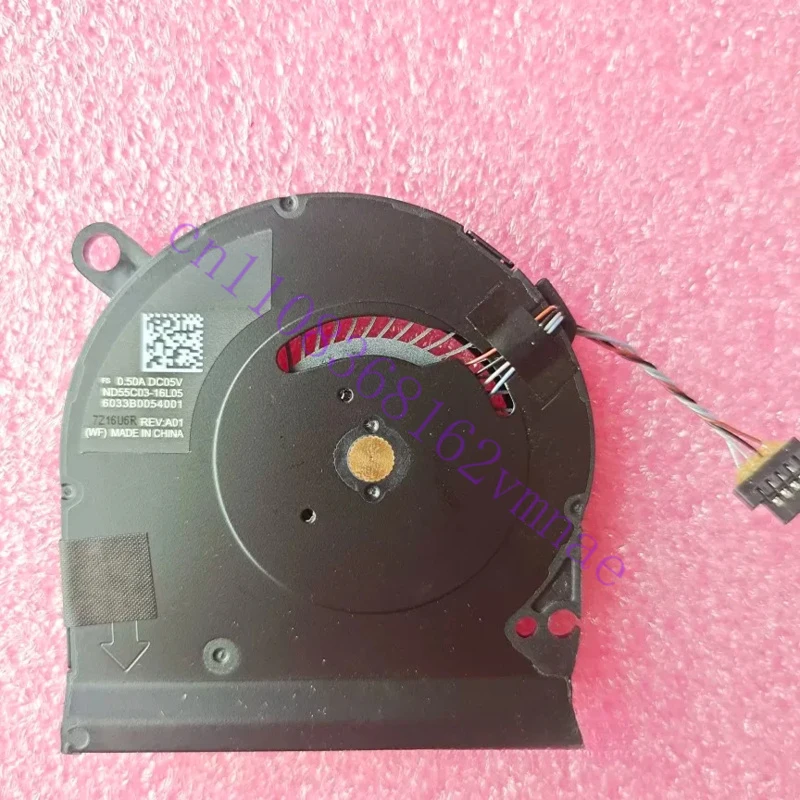 New Original Laptop CPU GPU Cooling Fan For HP ENVY 13-AD TPN-I128 Integrated Fan UMA-R ND55C03-16L05 ND55C03-16L04
