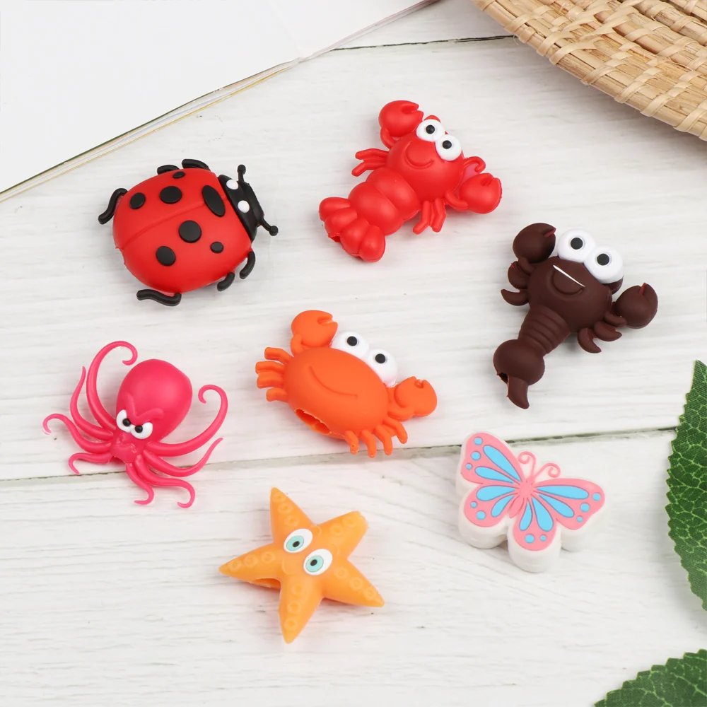 USB Cable Protector Earphone Wire Cord Protection Cover Data Charger line Protective Case For Apple iphone 11 12 XR XS Organizer