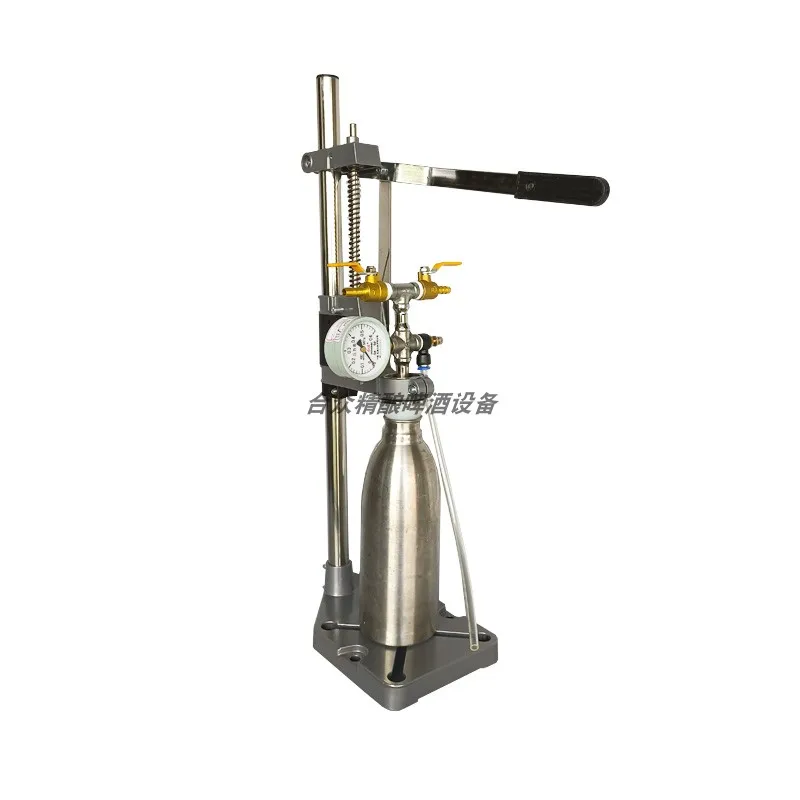 

Original pulp self-brewed beer isobaric filler Defoaming bottling equipment PET bottle Glass bottle Liquid manual filling machin