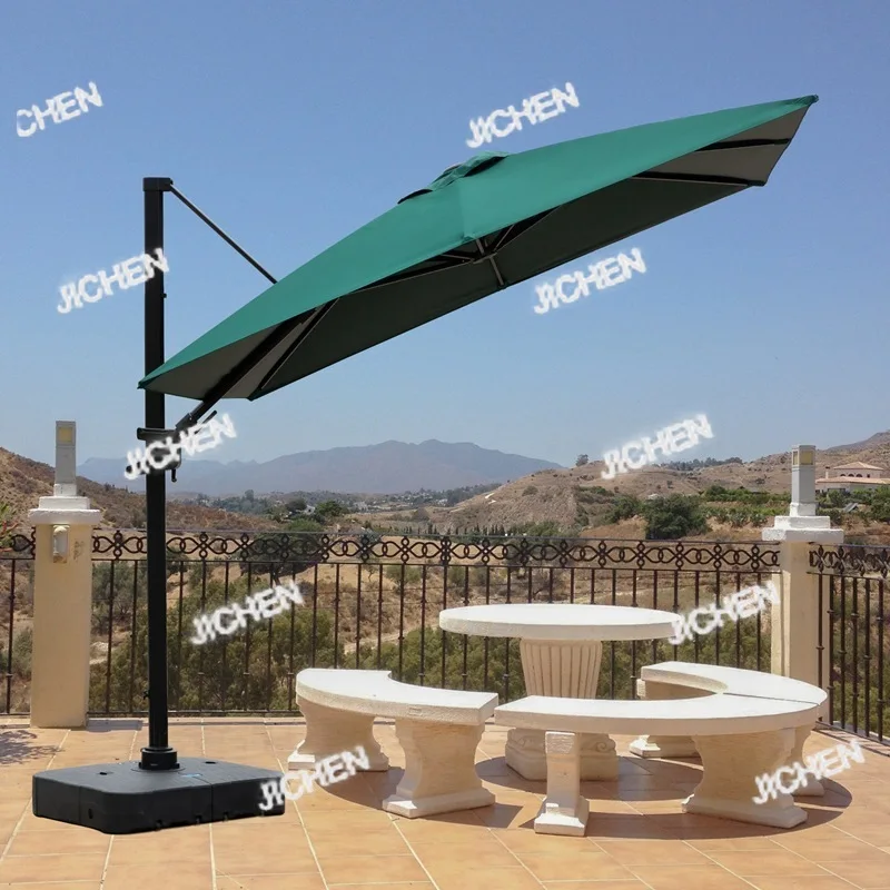 Modern Simple Parasol Garden Umbrella Large Roman Square Umbrella Large Outdoor Sun