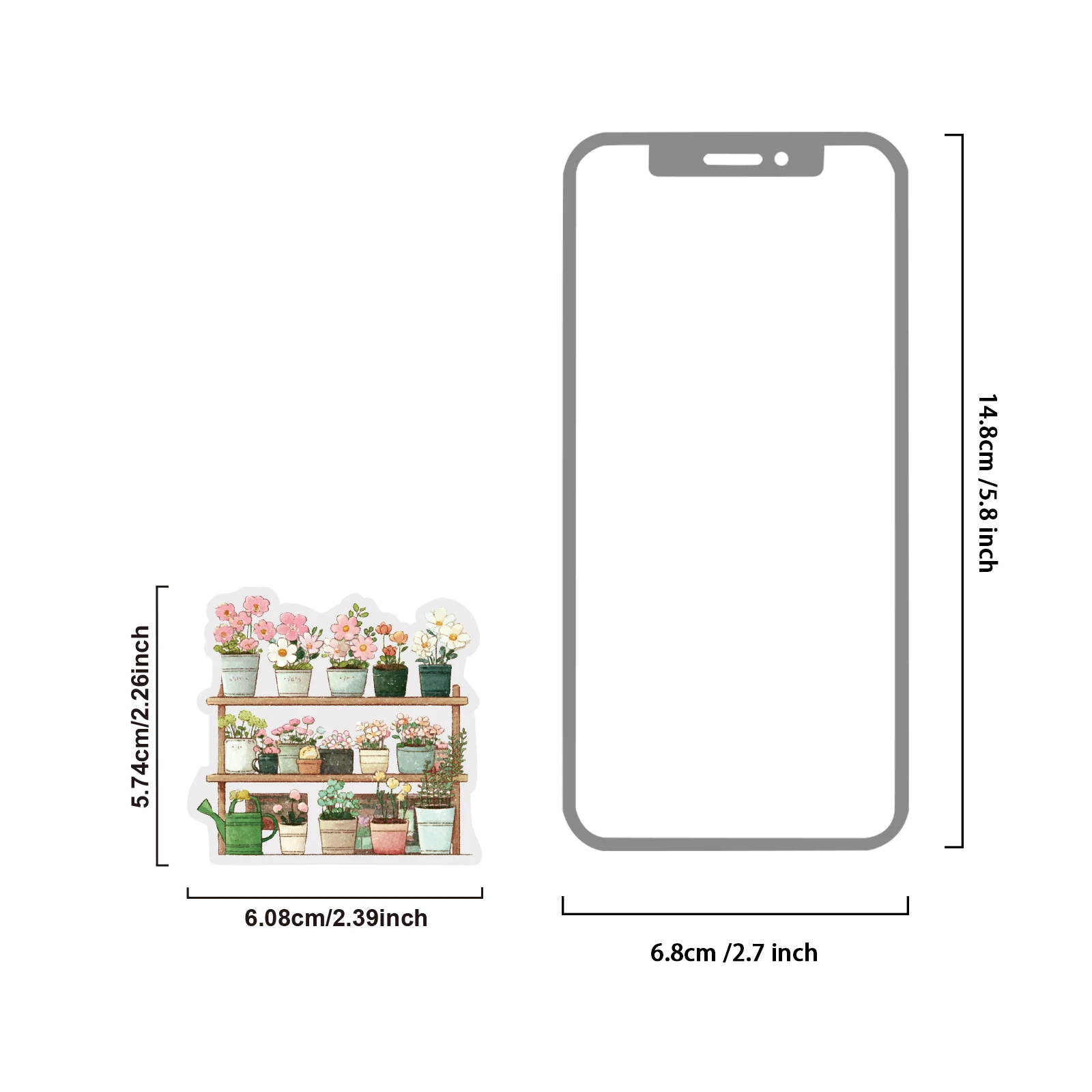 Etori Life 15Pcs Cute Bear with Floral Design and City Architecture Pattern Pet Stickers Suitable for Laptops, Guitars, Diaries, Helmets, Bicycles, Scrapbooking Supplies, Birthday and Holiday Gifts, DIY Crafts, Office Decoration Accessories, Art Aesthetics, Waterproof Stickers, High-Quality Irregular Stickers, Korean Stationery