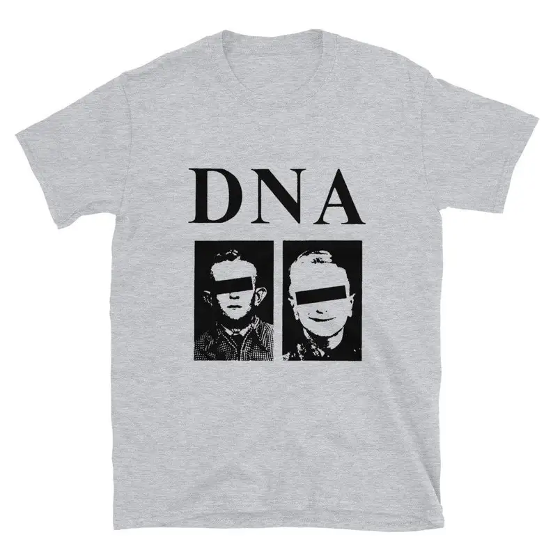 

Dna Limited Edition Classic Grey Tribute T-Shirt Men's Cotton T-Shirt Round Collar Tees Short Sleeve Clothes Big Size