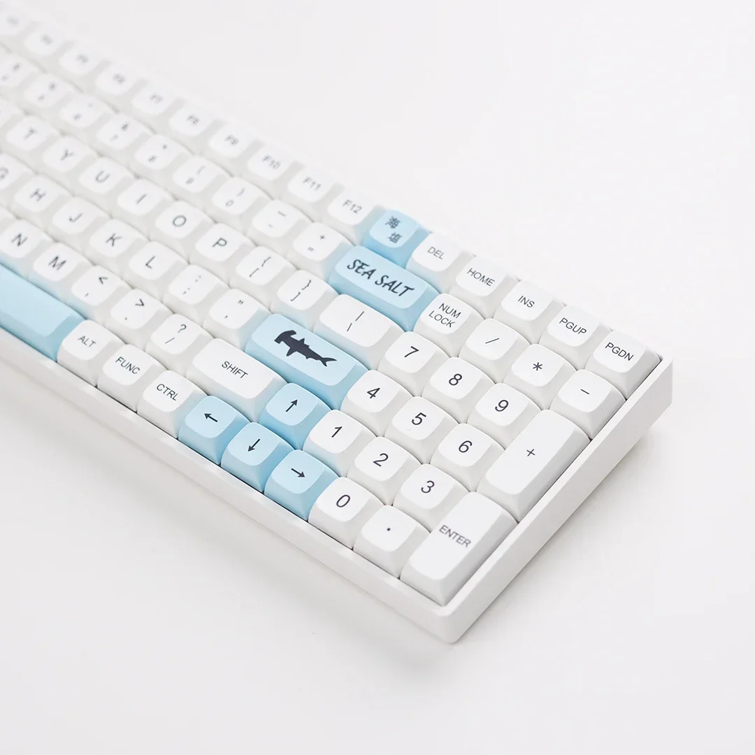 

Sea salt keycap xda highly sublimated pbt material 137 keys 108 104 100 98 87 84 68 64