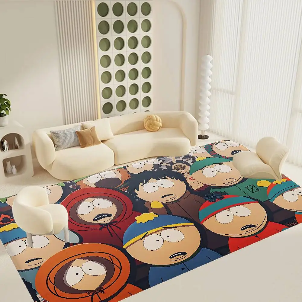 جنوب الكرتون باركي المطبخ حصيرة غرفة الاطفال غرفة نوم الديكور شرفة المضادة للانزلاق ممسحة غرفة المعيشة Alfombra