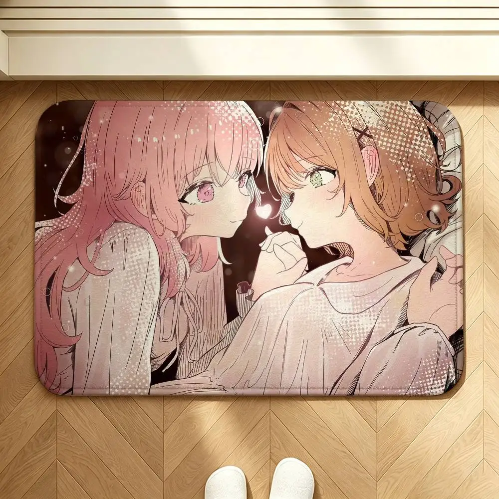 Sheena Totsuki Mimi Kagari Seiran Lizzy Ari Short Plush Rug Machine Washable Soft Comfortable Anti‑Slip Floor Mat Home Decor 5