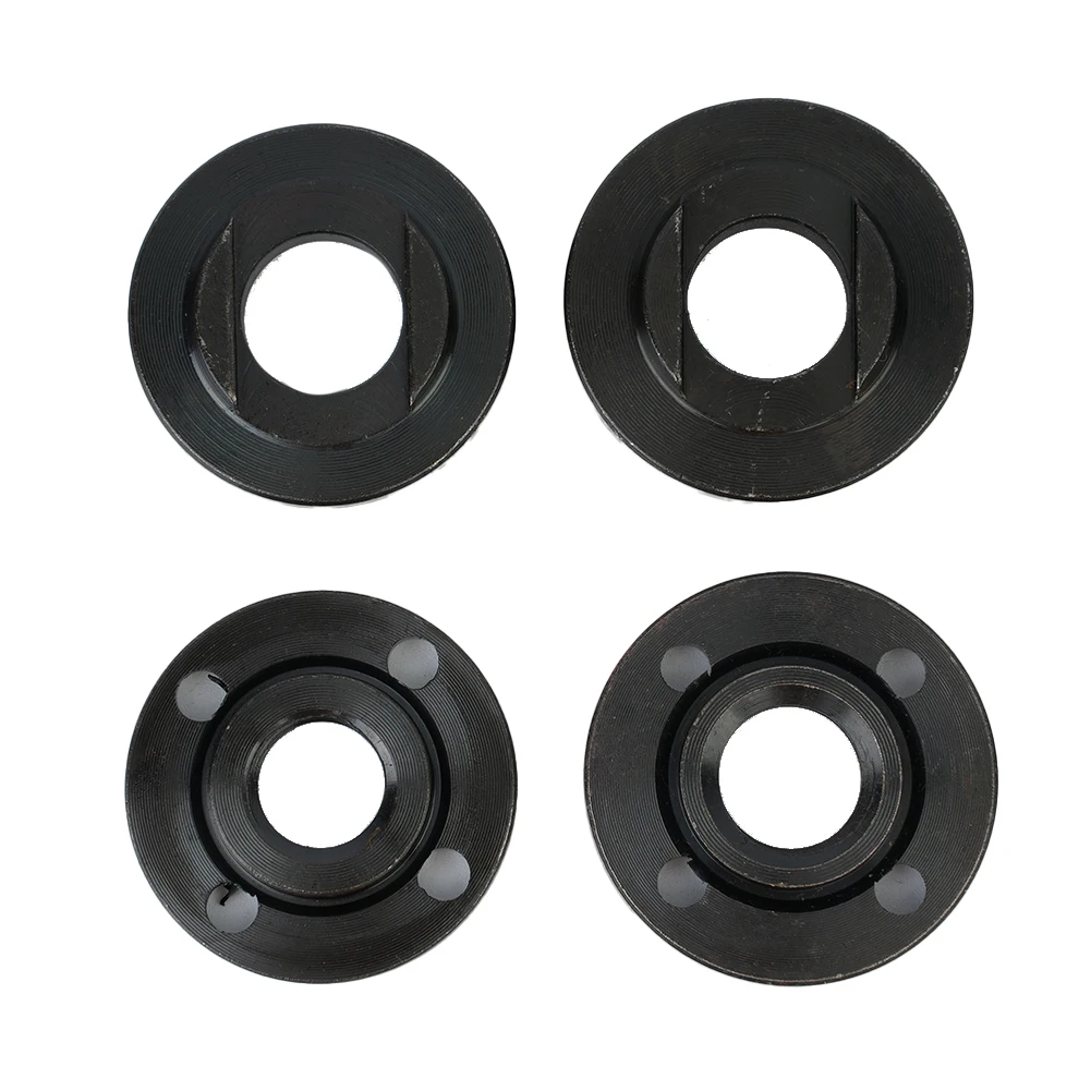 Thread Flange Nut 2pcs/kit M14+2pcs/kit 5/8-11 2x/kit M14+2x/kit 5/8-11 Angle Grinder Lock Metal Set Hot Portable