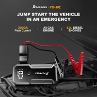 2024 POPDEER PD-J02 3000A Jump Starter with QC 3.0 Fast Charging for 10.0 Gas/8.0L Diesel