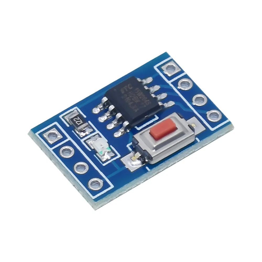 Placa de sistema de microcontrolador STC15W204S STC15F 104W, tablero de desarrollo mínimo 51, tablero de aprendizaje SOP8 STC15F104E