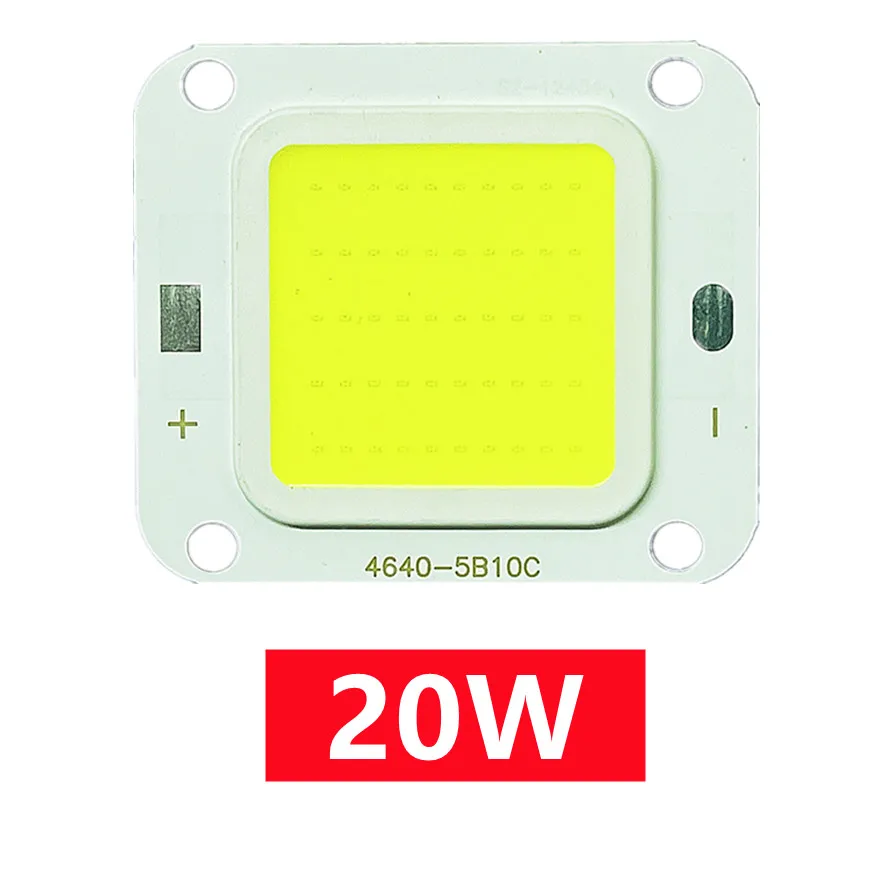 LED COB Chip 40W 20W 10W Super Power 70W 60W 50W For DIY Floodlight Spotlight Bulbs Diode LED Ceiling Light Lamp Source White