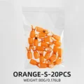 Orange-S-20pcs