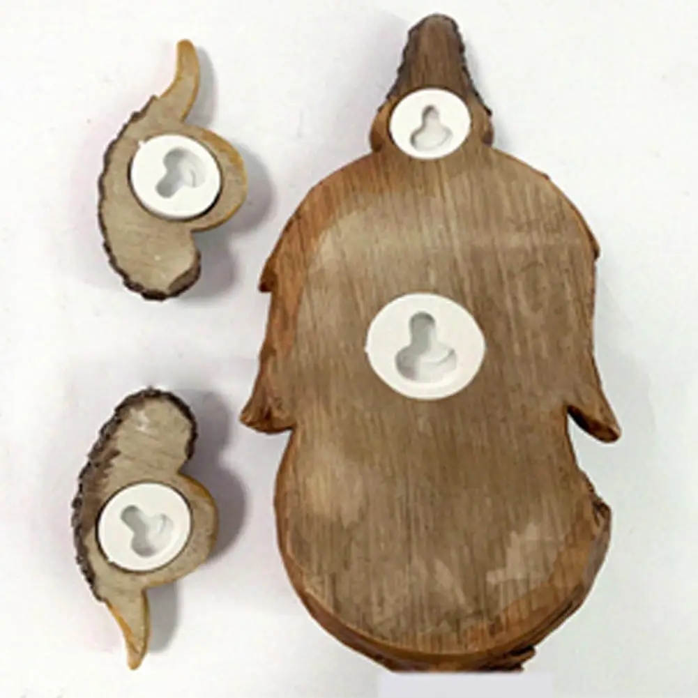 Neue lustige Rinde Geist Gesicht Gesichtsmerkmale Outdoor Baum amüsanter alter Mann Gesicht Skulptur Garten Weihnachtsschmuck Dekoration