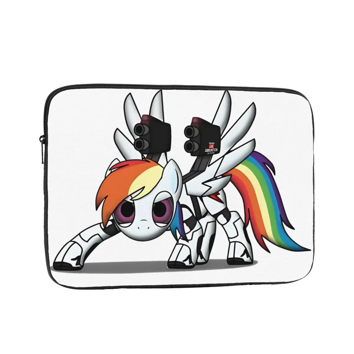 DASH-E Mark II Friendship Is Magic Ponies Laptop Sleeve Case 10 12 13 15 17 Inch Notebook Sleeve Cover Bag Shockproof Case Bag