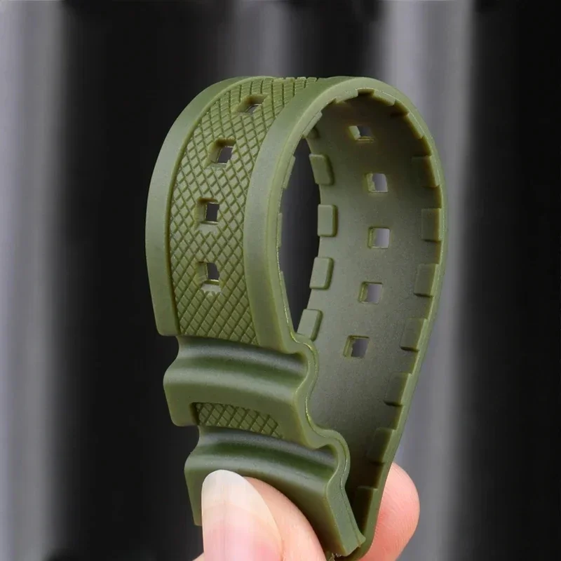 المطاط حزام الساعات ل F108 F-108WH W-216H W-218H W-215 W-752 W-S200H SGW-400/500H راتنج مقاوم للماء سيليكون ساعة خالية من الغبار