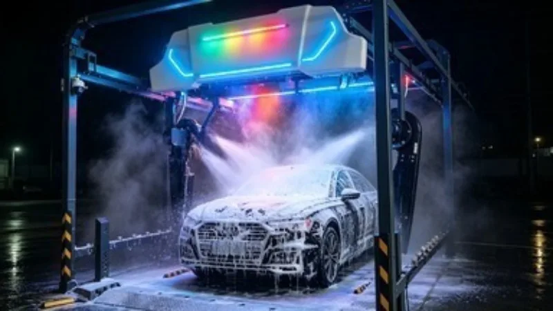Scratch-Free Touchless Car Washer 360 Rotation Electric Fully Automatic Pressure Washing System