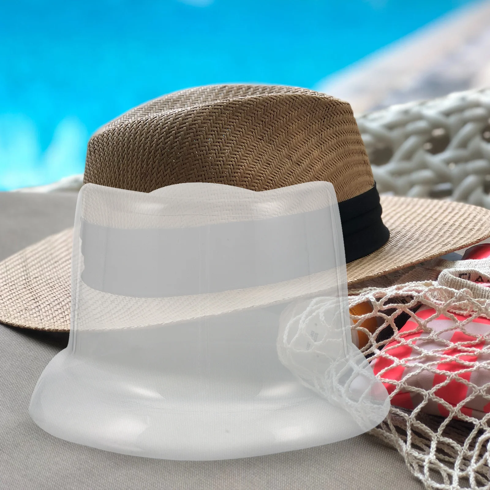 

10Pcs PVC Hat Supports High Foot Caps Inner Support Holder Lightweight Baseball Hats Display Keeper Caps Support