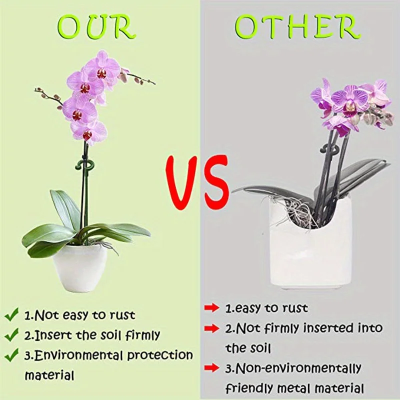 حديقة واحدة الجذعية دعم النبات قفص حلقة قابل للتعديل اناء للزهور حصة إطار تسلق دائم للنباتات بوعاء #4