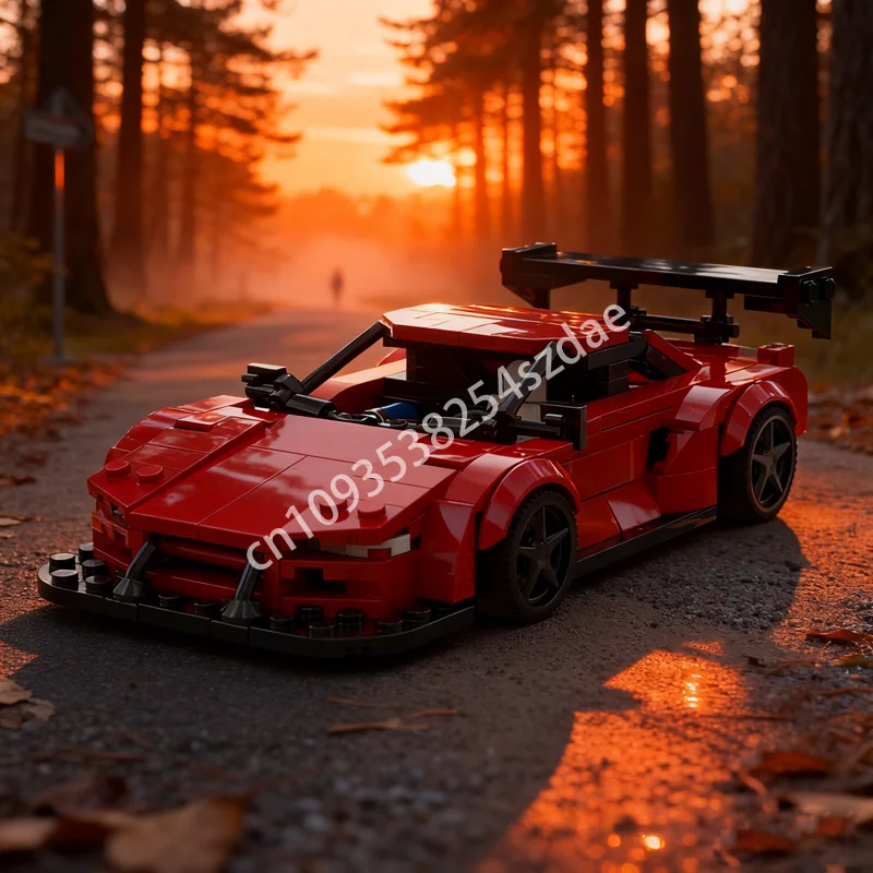 

409pcs MOC Jp Cars NSX Widebody City Champions Model Building Blocks Construction Christmas Gift Creative Toy Idea Kids Birthday