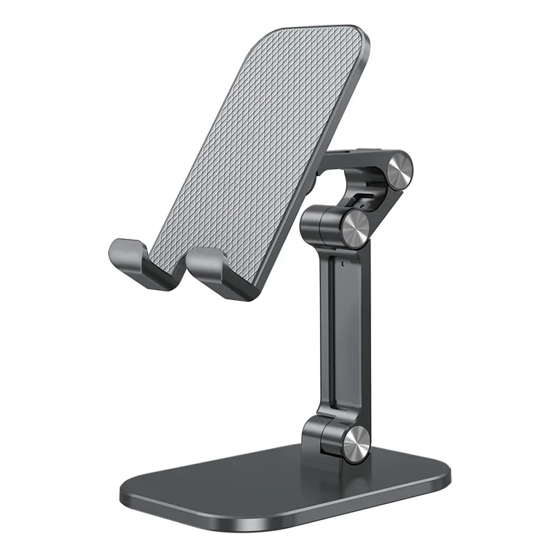 Metal Desktop Tablet Holder Table Cell Foldable Extend Support Desk Mobile Phone Holder Stand Adjustable