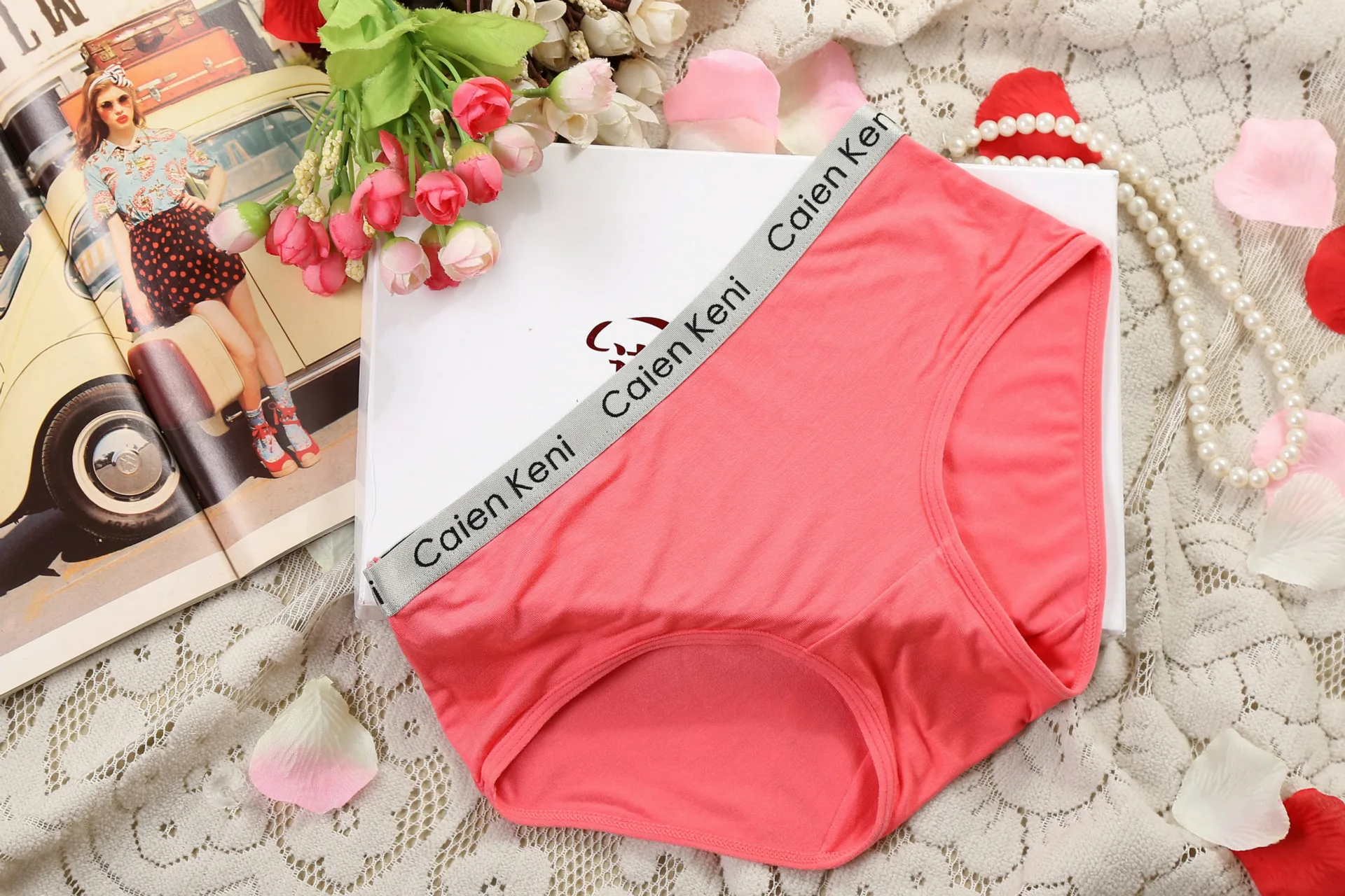 10PCS/lot Women Panties Sexy Cotton Underwear Girls Cute Printed Sexy Briefs Women Breathable Womens Underpants Lingerie