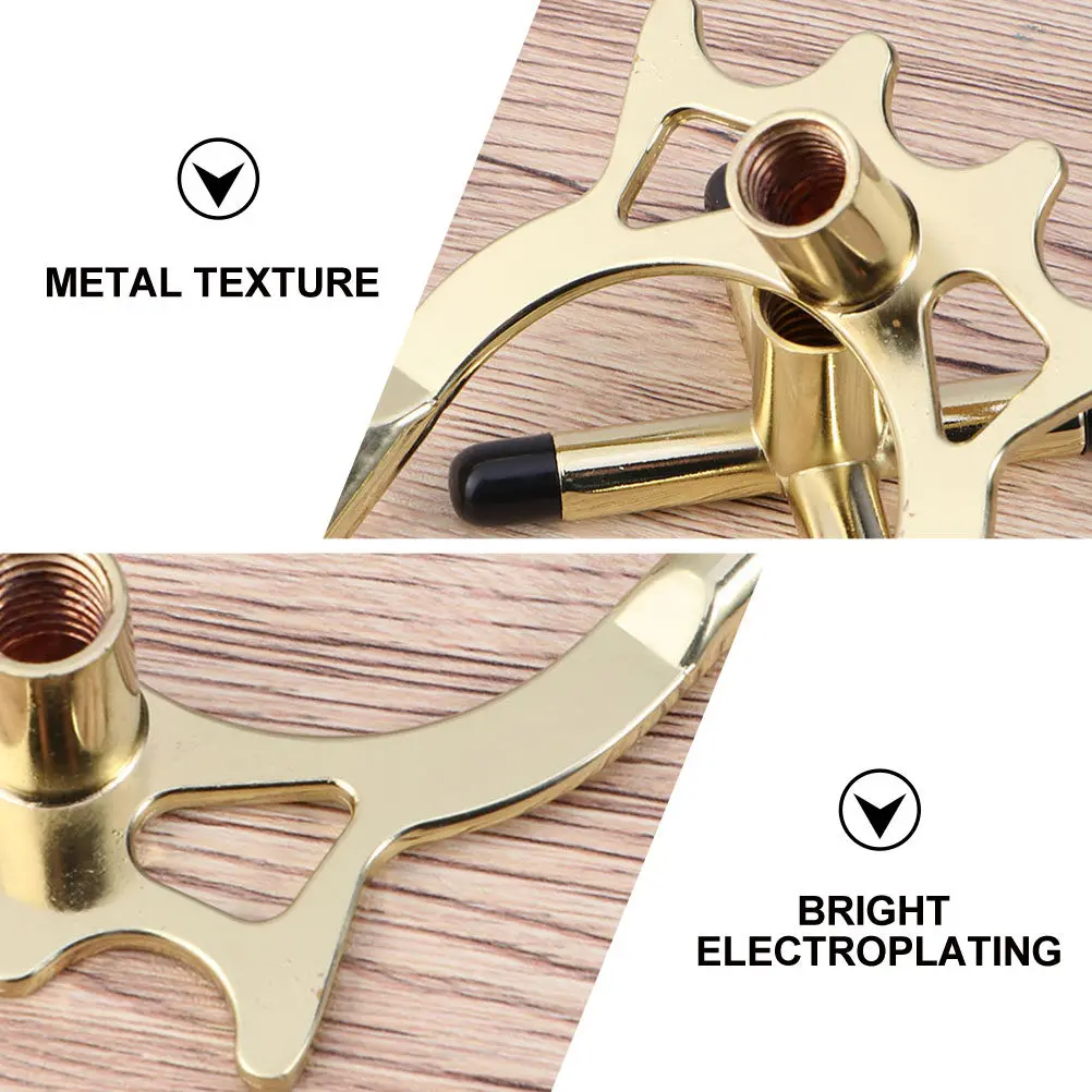 Professional Pool Cue Rest Bridge Head Creative Antler Design Stable Snooker Accessory Adjustable Positions Pool Cue Rest
