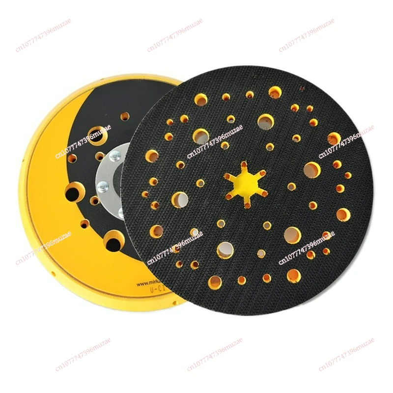 

6 inch tray dry mill grinder pneumatic electric disc self-adhesive disc 150mm sandpaper machine base