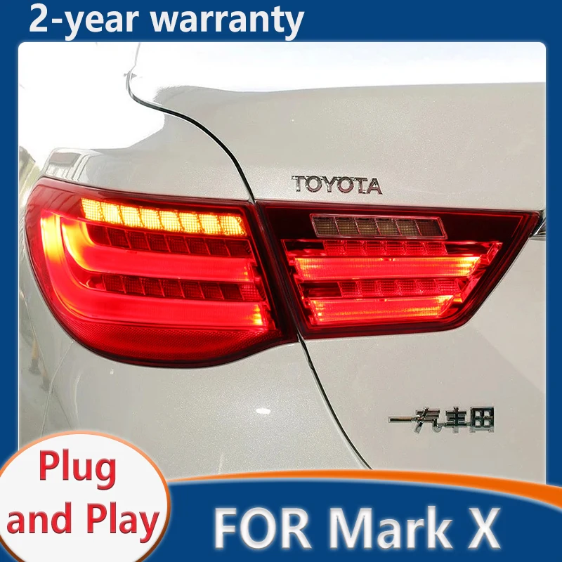 

For Toyota Reiz Tail Lights 2010-2013 Mark X LED Tail Lamp LED DRL Signal Brake Reverse auto Accessories