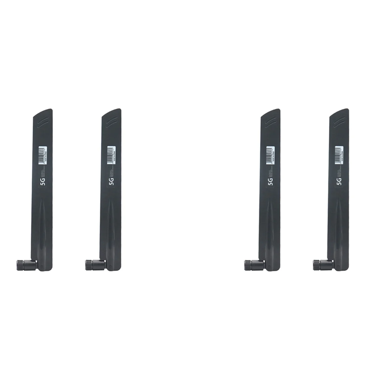 A29F-4 Pcs 3G 4G 5G Antenna 600-6000Mhz 18Dbi Gain SMA Male For Wireless Network Card Wifi Router High Signal(D)