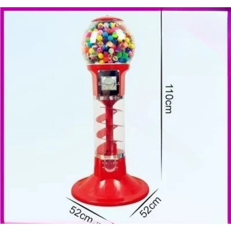 for Large Spiral Egg Twisting Machine Commercial Lottery Props Self-service Vending Machine