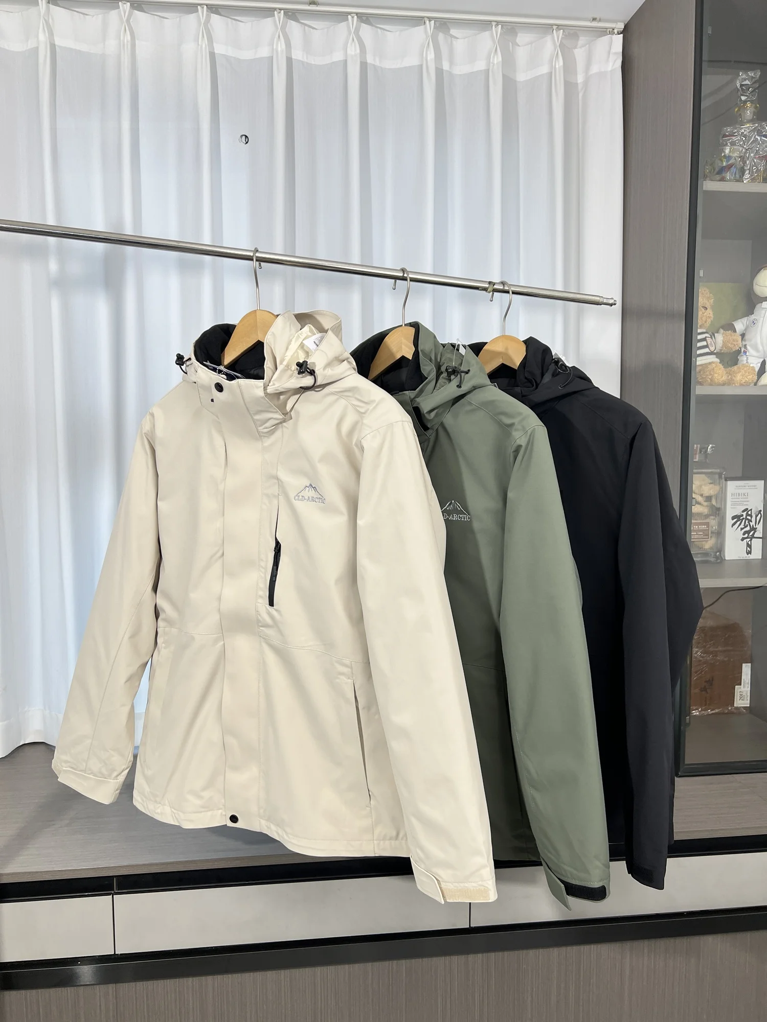 

Универсальная ветрозащитная прочная мужская пуховая куртка для пар, теплая, модная, городская, повседневная, с длинными рукавами, на молнии