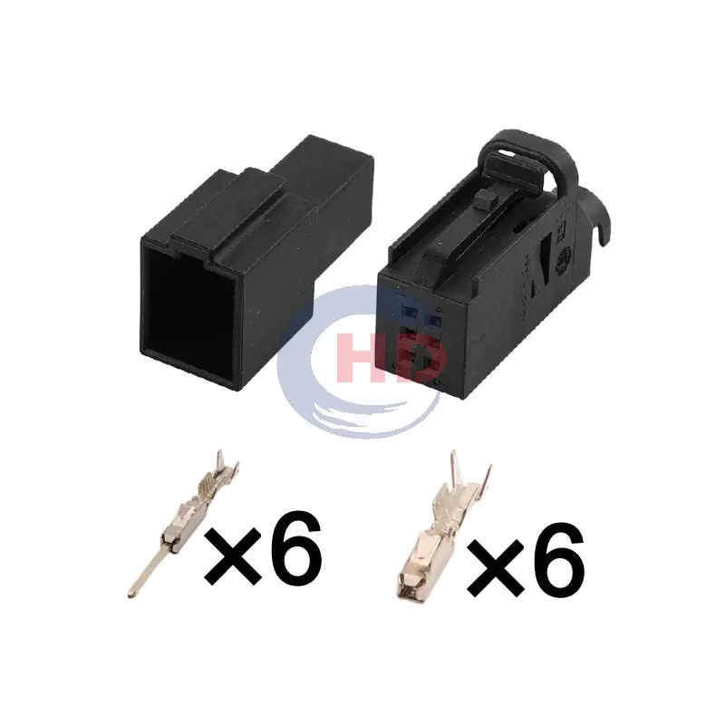 

1-20 sets 6 Pin TPMS Alarm Connector Plug HD061YA-0.6-11 1534121-1