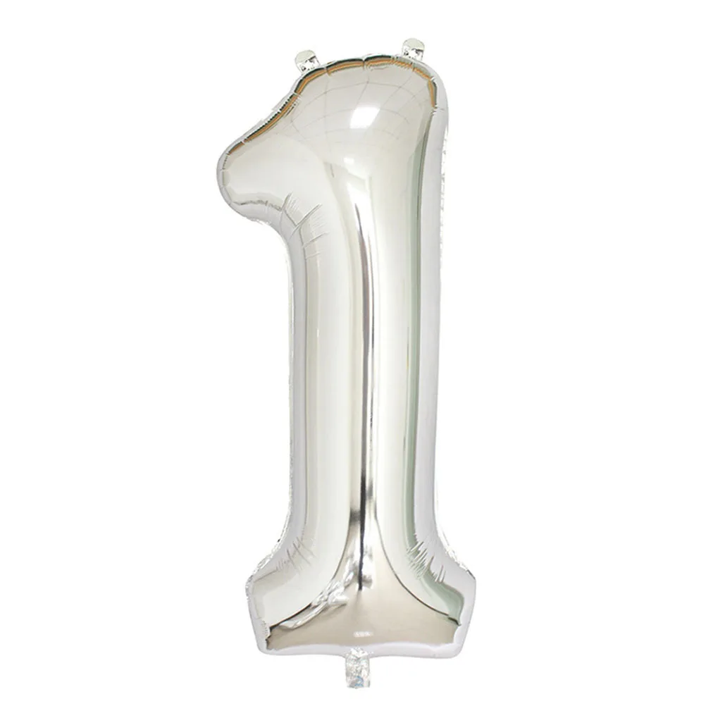 

10Pcs Foil Number Balloons 16inch Aluminum Foil Decorations Backdrop Photo Props Birthday Wedding Events