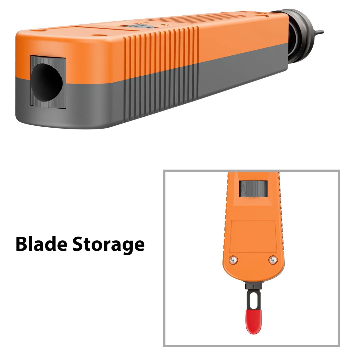 ZoeRax Punch Down Tool with 110 Blade Type for Ethernet Punch Down Block Keystone Jack & Network Wire Cable Repair