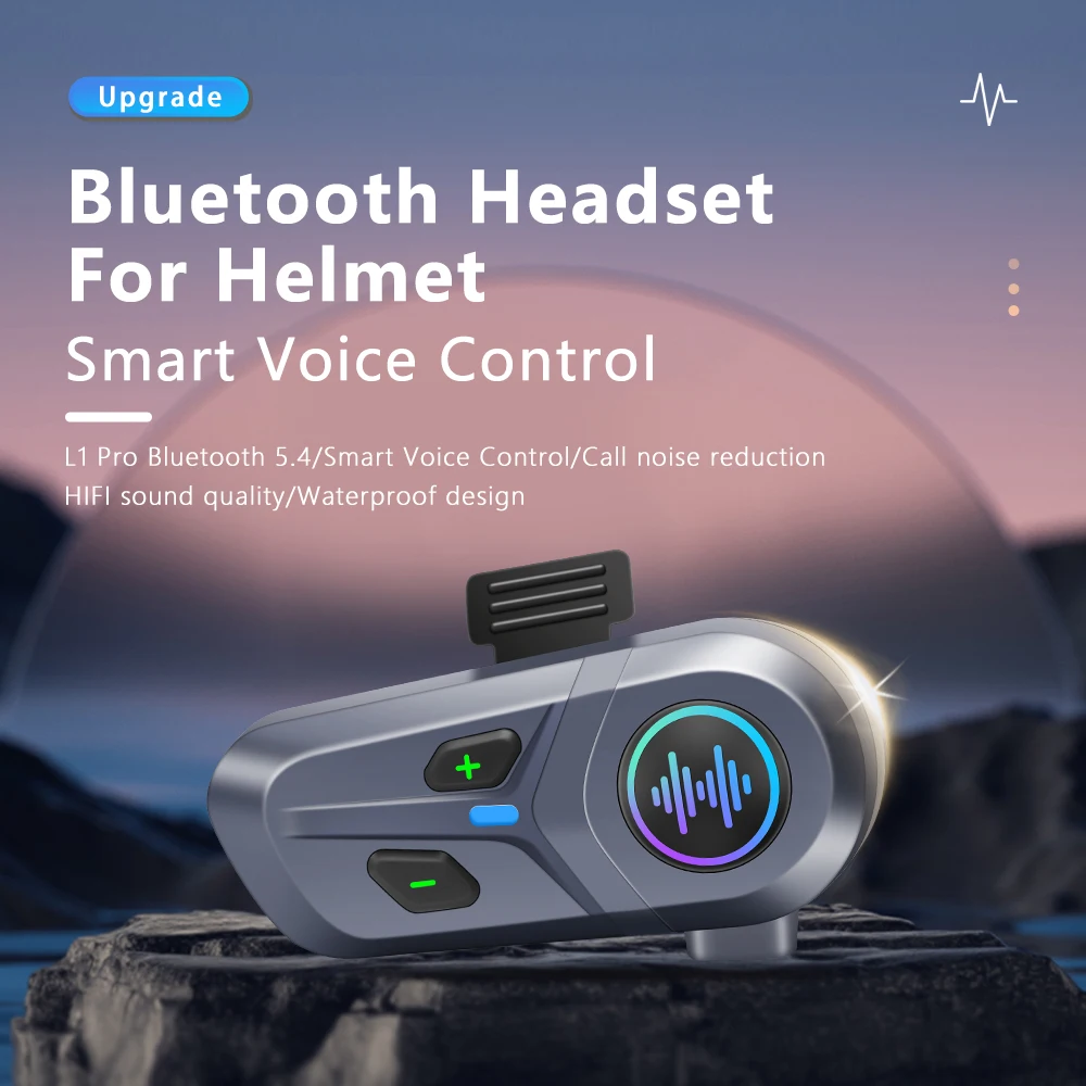 Voice Control Motorcycle Helmet Headset Wireless Hands-free Awaken By Voice Call Phone Earphone Music Player Moto Helmet BT 5.4