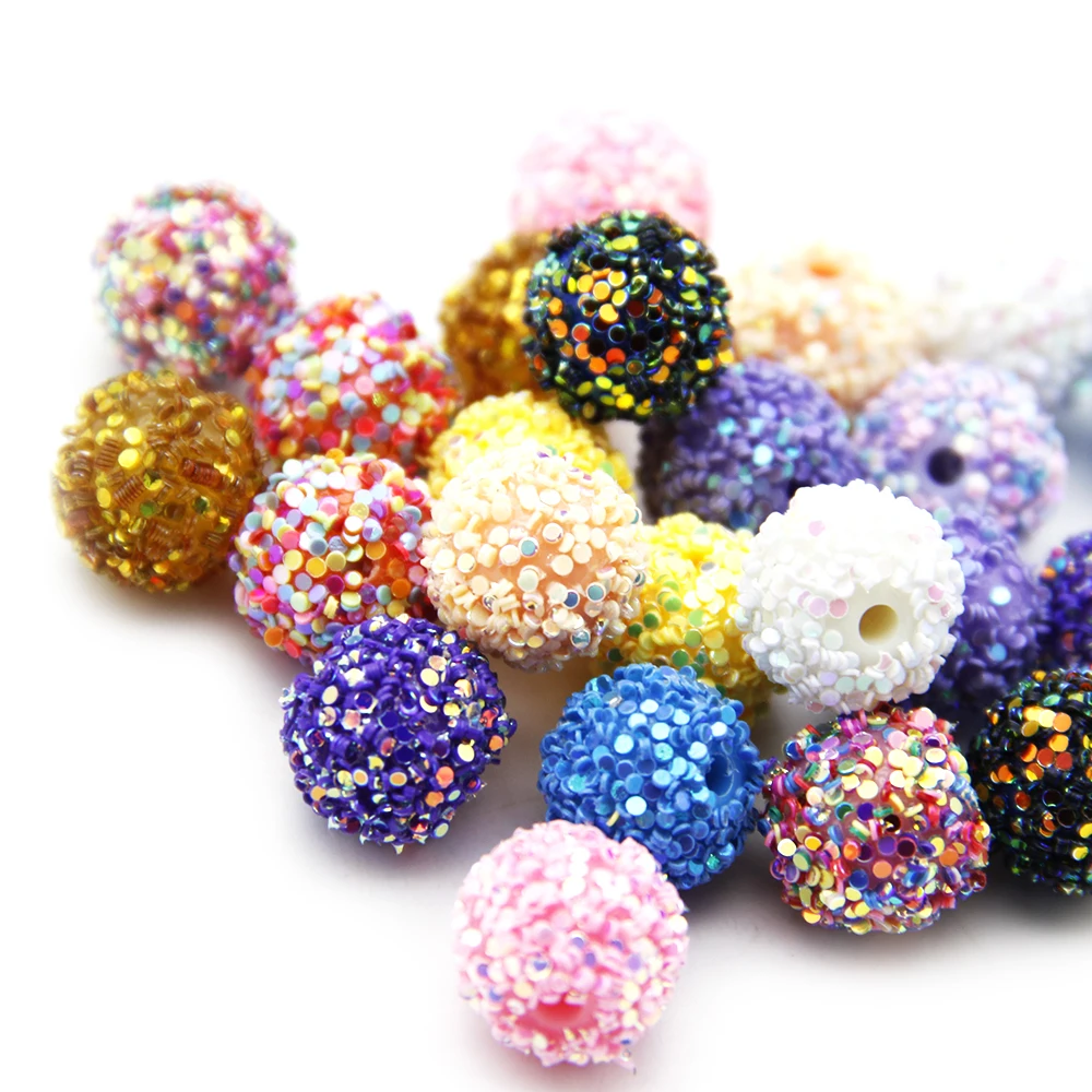 5pcs/pack Glitter Resin Beads, - Resin Glitter Pack review and price