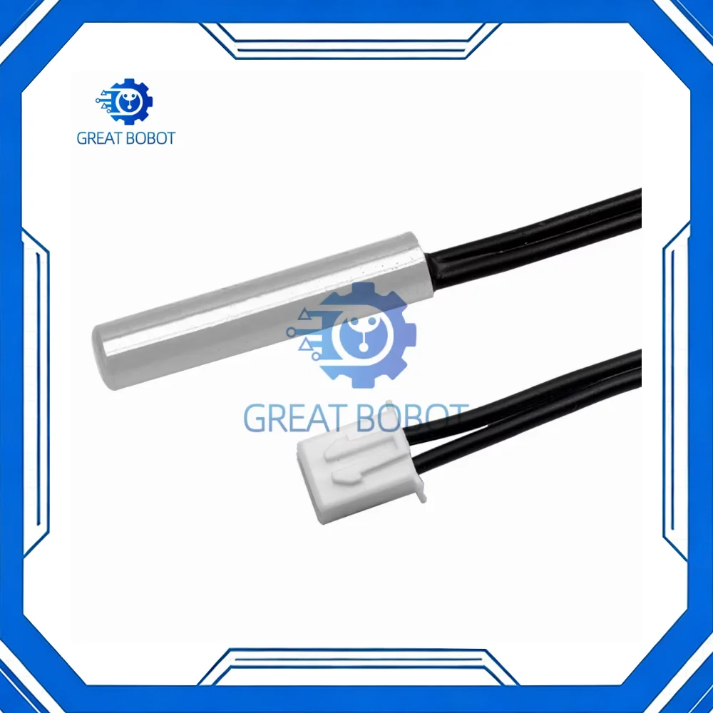 30CM 50CM 100CM 200CM 300CM NTC Thermistor Temperature Sensor Waterproof Probe Wire 10K 1% 3950 W1209 W1401 Cable