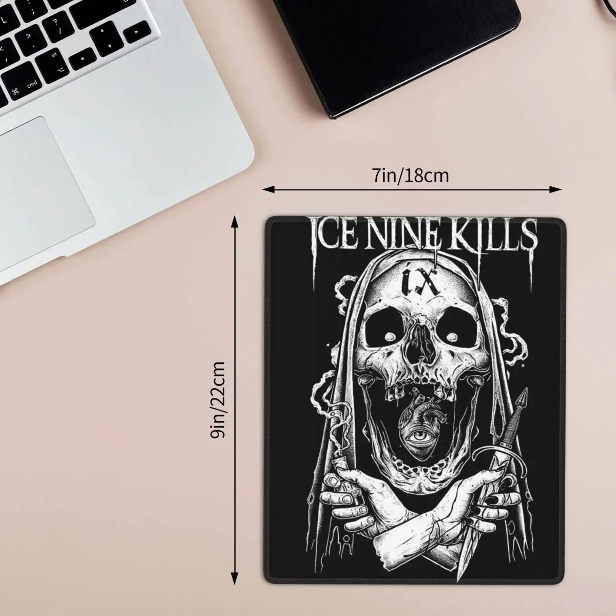 Michele Nolli Ice Nine Kills Mouse Pad Computer Keyboard Mouse Mat Gamer PC Laptop Desk Mat Office Accessories