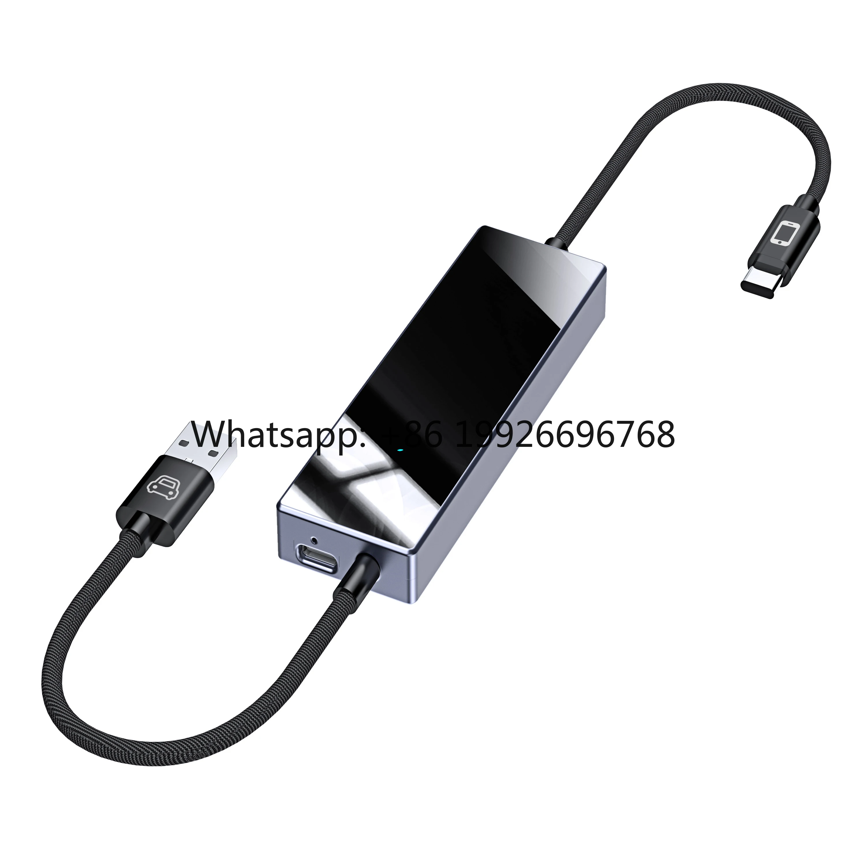 

OEM Wireless CarPlay Adapter MirrorTouch Bi-directional Control 128MB RAM + 16MB ROM with ARM Cortex A7 & BT 4.2 for Cars Media