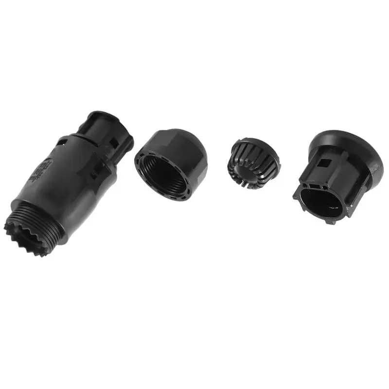 DT39 4Pcs BC01 Male+Female Photovoltaic Connectors, Male and Female Plug Set, for Grid Tie Inverter, 25A 1500V, AC 3 Pole