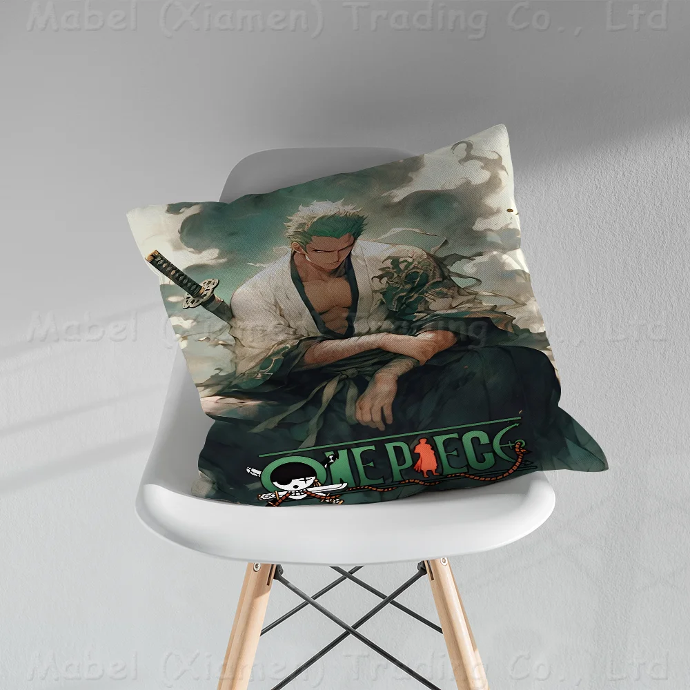 R-Roronoa Z-Zoro Cushion Cover 30x50 Polyester Sofa Cushions Decorative Throw Pillows Home Decoration Pillowcover