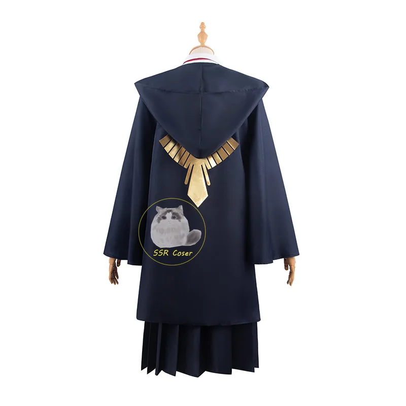 Mashle Magie und Muskeln Cosplay Zitrone Irvine Cosplay Kostüm Perücke Adler Rob Trench Kopf bedeckung Schuluniform tägliche Outfit Frauen