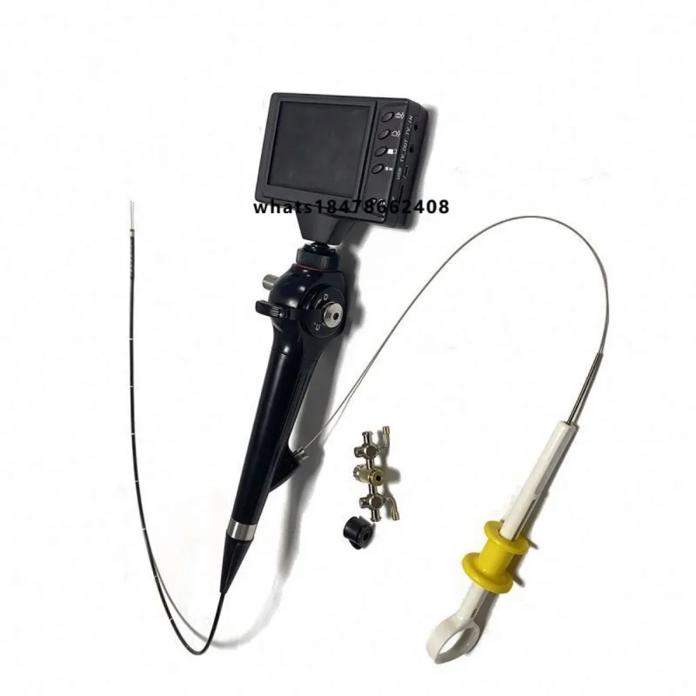 Veterinary Mini Endoscopic System with 3.5-inch LCD and Antibacterial Handle for Small Animals MSLVF01 Model