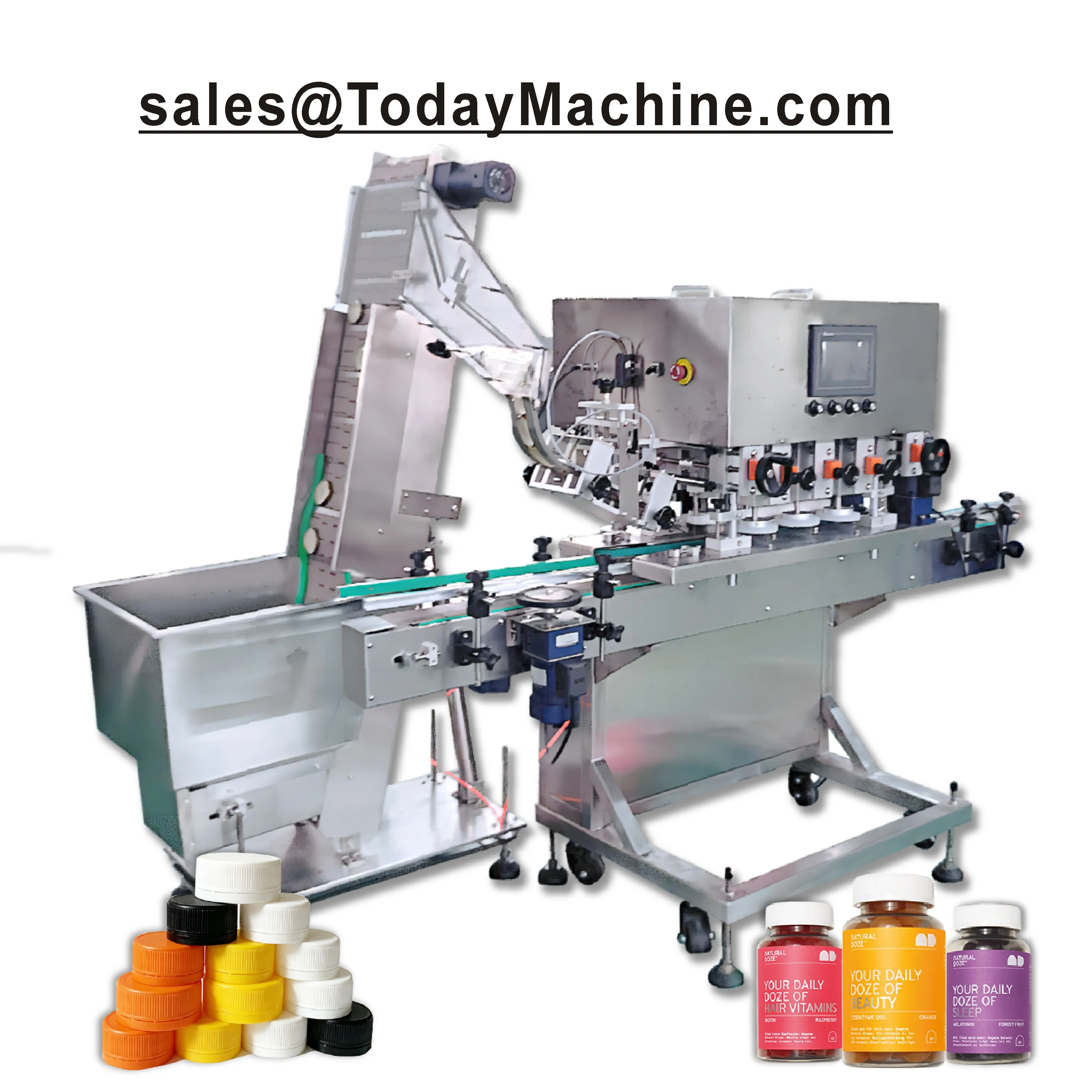 Semi Auto Twist off Small Pet Glass Plastic Bottle Screw Capping Machine Price for Glass Bottles