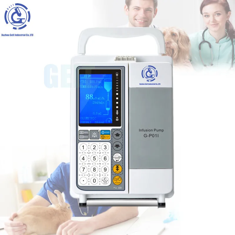 

Large Volume IV Infusion Pump Medical Veterinary Use Fluid Warmer Pet Infusion Pump for Vet