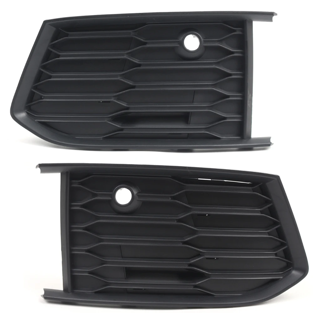 4K0807151A 4K0807152A Fog Light Grille Mesh Cover Trim Bumper Grill For Audi S6 A6 C8 S-LINE 2019 2020 2021 2022 2023 2024 2025 - Image 2