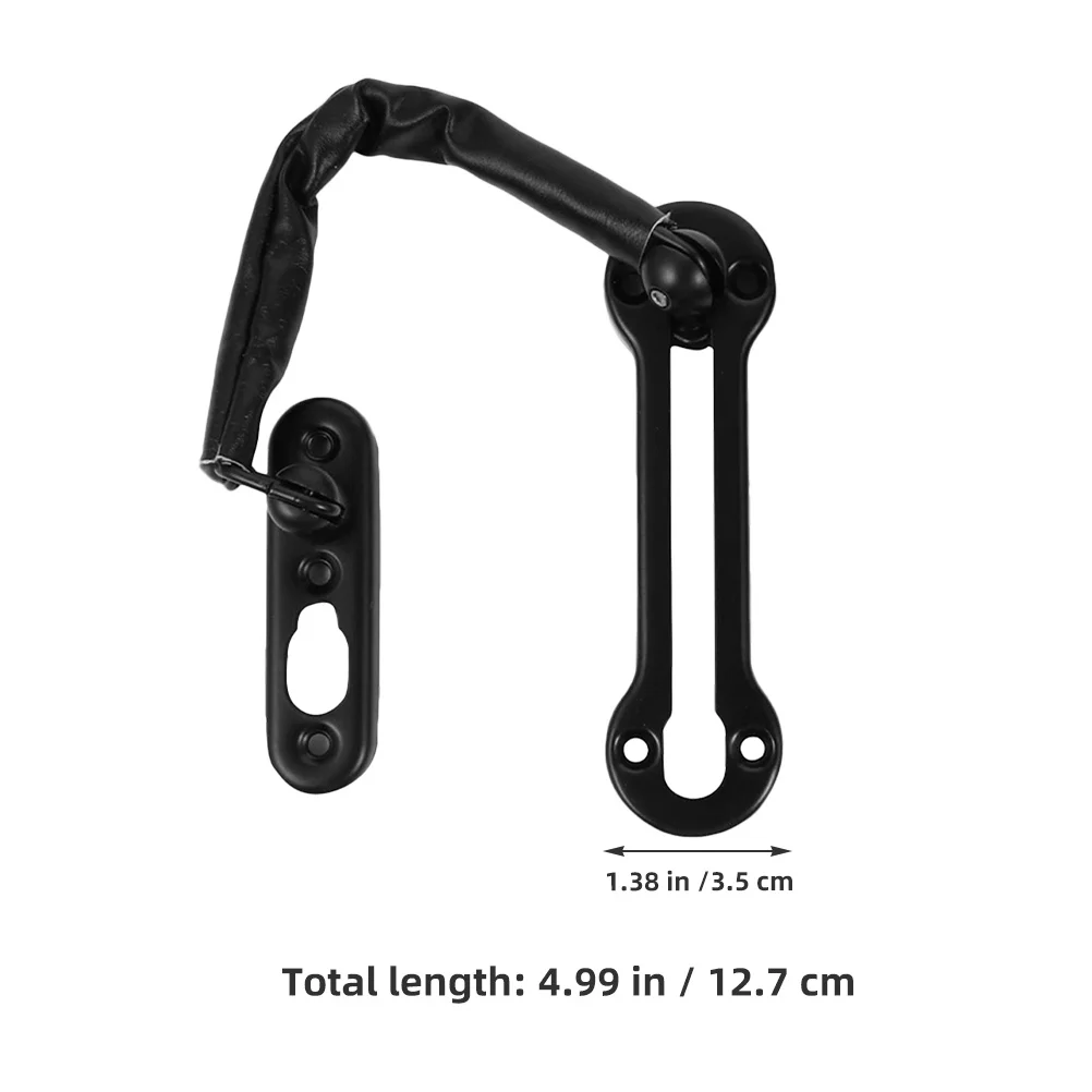 Stainless Steel Latch Durable Security Hotel Home Office Use Thick Easy Install Front Safety Window Indoor Securitylatch Chain